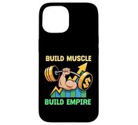 Desarrolla músculo, construye un Imperio, motivación, Barra, Carcasa para iPhone 15