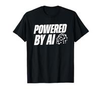 Desarrollado por AI Futuristic Neural Network Tech Head Camiseta