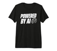Desarrollado por AI Futuristic Neural Network Tech Head Camiseta Premium