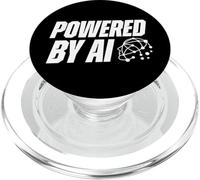Desarrollado por AI Futuristic Neural Network Tech Head PopSockets PopGrip para MagSafe