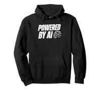 Desarrollado por AI Futuristic Neural Network Tech Head Sudadera con Capucha