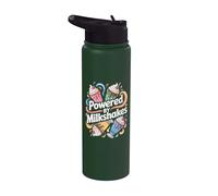 Desarrollado por batidos coloridos dulces Stainless Steel Insulated Water Bottle