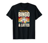 Desarrollado por Bingo y Lattes Retro Vintage Coffee Love Camiseta
