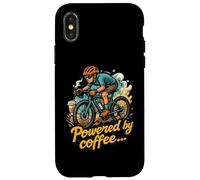 Desarrollado por Coffee Gravel Bike Rider MTB Cycling Carcasa para iPhone X/XS