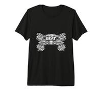 Desarrollado por el Beat Train Hard Lift Heavy Gym Music Fitness Camiseta Premium