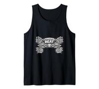 Desarrollado por el Beat Train Hard Lift Heavy Gym Music Fitness Camiseta sin Mangas