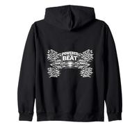 Desarrollado por el Beat Train Hard Lift Heavy Gym Music Fitness Sudadera con Capucha