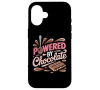 Desarrollado por el chocolate - Humor Chocoholic Sweet Tooth Carcasa para iPhone 16