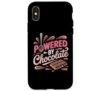 Desarrollado por el chocolate - Humor Chocoholic Sweet Tooth Carcasa para iPhone X/XS