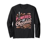 Desarrollado por el chocolate - Humor Chocoholic Sweet Tooth Manga Larga