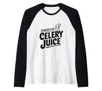 Desarrollado por el Entusiasta del Jugo de apio Funny Health Camiseta Manga Raglan