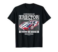 Desarrollado por Erector 25 en 1 Supercar Modelo Coche Retro Camiseta