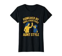 Desarrollado por Hugs and High-Fives Aunt Style Design Camiseta