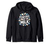 Desarrollado por Humor Amante de la Vaca lechera Sudadera con Capucha