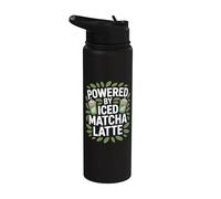Desarrollado por Iced Matcha Latte Delight Stainless Steel Insulated Water Bottle