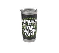Desarrollado por Iced Matcha Latte Delight Vaso térmico de acero inoxidable de doble pared