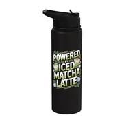 Desarrollado por Iced Matcha Latte Love Stainless Steel Insulated Water Bottle