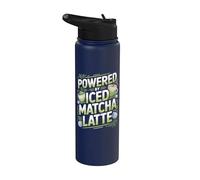 Desarrollado por Iced Matcha Latte Love Stainless Steel Insulated Water Bottle