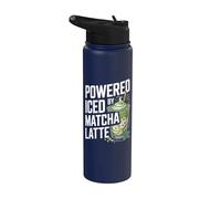 Desarrollado por Iced Matcha Latte Lovers Unite Stainless Steel Insulated Water Bottle