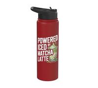 Desarrollado por Iced Matcha Latte Lovers Unite Stainless Steel Insulated Water Bottle