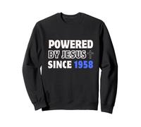 Desarrollado por Jesús Desde 1958 cumpleaños de fe Cristiana Sudadera
