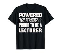 Desarrollado por Jesús Orgulloso de ser Profesor Cristiano Camiseta gráfica económica