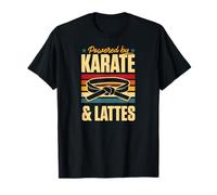 Desarrollado por Karate y Lattes Retro Vintage Coffee Love Camiseta