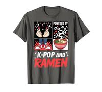 Desarrollado por KPOP y Ramen Korean Food and Music Vibes Camiseta
