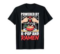 Desarrollado por KPOP y Ramen Korean Food and Music Vibes Camiseta