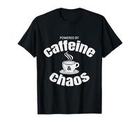 Desarrollado por la cafeína y el Caos, Divertido diseño para TDAH Camiseta