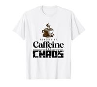 Desarrollado por la cafeína y el Caos, Divertido diseño para TDAH Camiseta