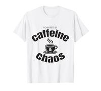Desarrollado por la cafeína y el Caos, Divertido diseño para TDAH Camiseta