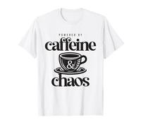 Desarrollado por la cafeína y el Caos, Divertido diseño para TDAH Camiseta