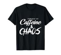 Desarrollado por la cafeína y el Caos, Divertido diseño para TDAH Camiseta