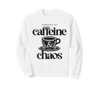 Desarrollado por la cafeína y el Caos, Divertido diseño para TDAH Sudadera