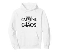 Desarrollado por la cafeína y el Caos, Divertido diseño para TDAH Sudadera con Capucha