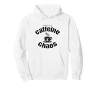 Desarrollado por la cafeína y el Caos, Divertido diseño para TDAH Sudadera con Capucha