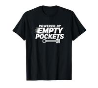 Desarrollado por la colección Empty Pockets Car Enthusiast Camiseta
