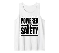 Desarrollado por la Seguridad: Regalo de campaña de Cultura de Seguridad en el Lugar de Trabajo Camiseta sin Mangas
