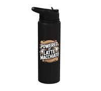 Desarrollado por Latte Macchiato Coffee Time Stainless Steel Insulated Water Bottle