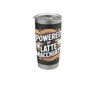 Desarrollado por Latte Macchiato Coffee Time Vaso térmico de acero inoxidable de doble pared