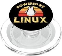 Desarrollado por Linux Retro Vintage Penguin Nerd G oding PopSockets PopGrip para MagSafe