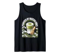 Desarrollado por Matcha Vibes Green Tea Fresh Zen Vitality Glow Camiseta sin Mangas