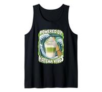 Desarrollado por Matcha Vibes Green Tea Fresh Zen Vitality Glow Camiseta sin Mangas