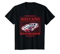 Desarrollado por Meccano 25 en 1 Modelo Supercar Retro Niños Camiseta