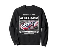 Desarrollado por Meccano 25-en-1 Supercar Modelo Coche Francia Retro Sudadera
