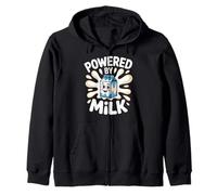 Desarrollado por Milk Fun Cartoon Splash Text Sudadera con Capucha