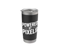 Desarrollado por Pixels Gaming Enthusiast Vaso térmico de acero inoxidable de doble pared
