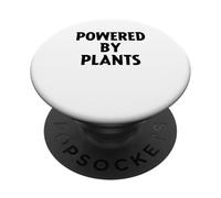 Desarrollado por Plantas: Correr, Vegano, Vegetariano, Paz, Gimnasio PopSockets PopGrip Adhesivo