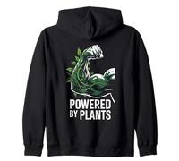 Desarrollado por Plants Vegan Muscle Entrenamiento de Fuerza basado en Plantas Sudadera con Capucha